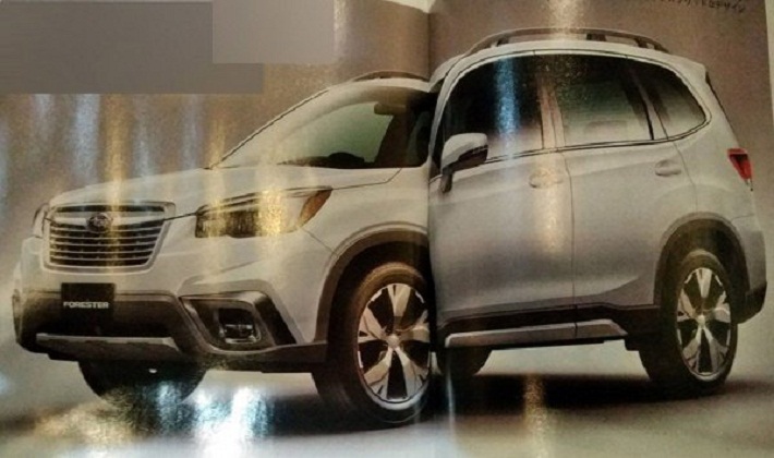 В Сети появились снимки нового кроссовера Subaru Forester