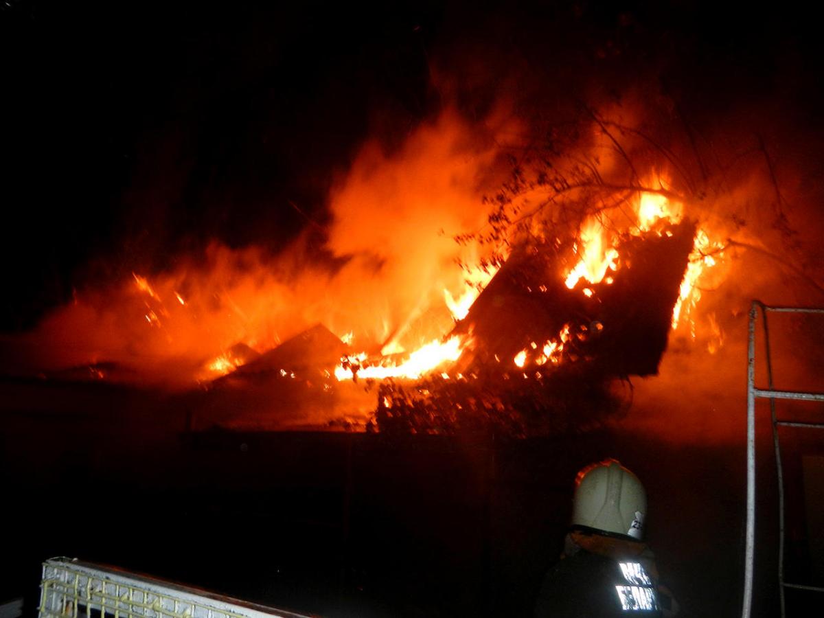 В Речицком районе предполагают, что гроза могла стать причиной одного из пожаров