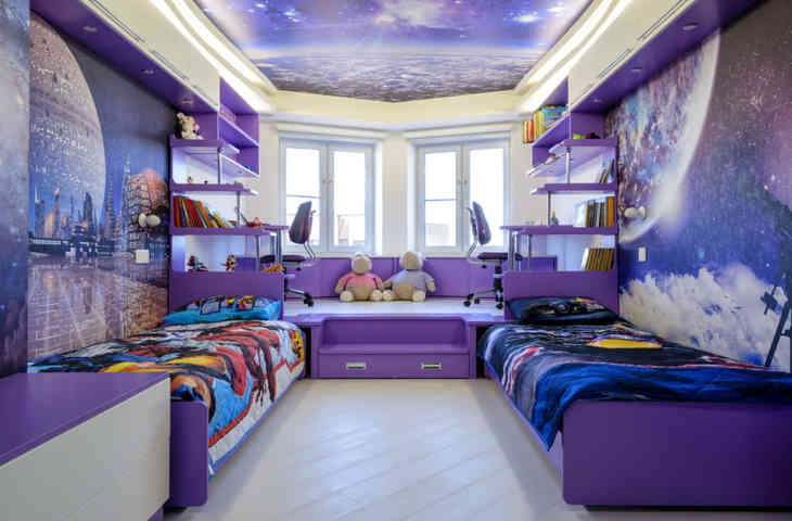 Декор детской комнаты на тему путешествий