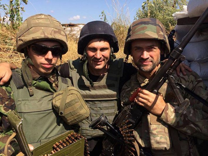 Известный российский актер участвует в боевых действиях на Украине