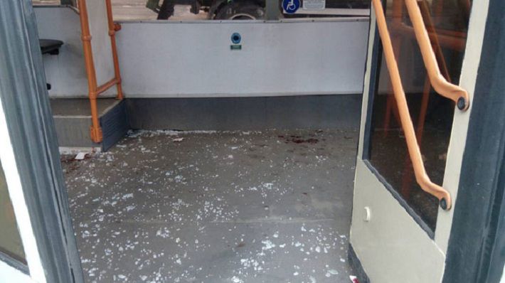 В Минске троллейбус врезался в столб: есть пострадавшие‍