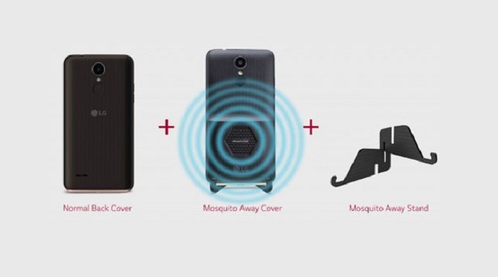 LG представила первый в мире смартфон с функцией отпугивания комаров