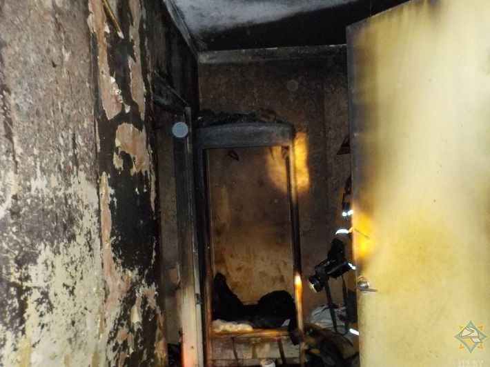 В Бобруйске был пожар – эвакуировали 25 жильцов дома‍