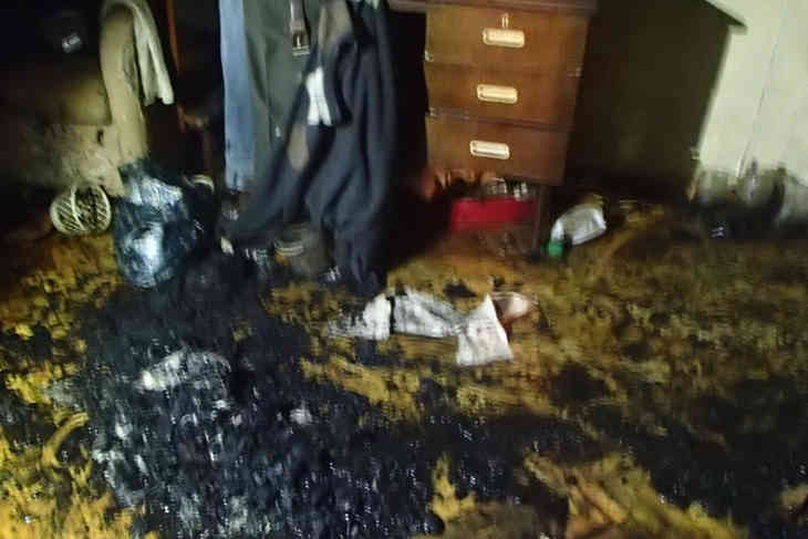 В Минске утром на пожаре погиб мужчина
