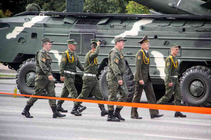 Военный парад в честь Дня Независимости. Фоторепортаж из Минска