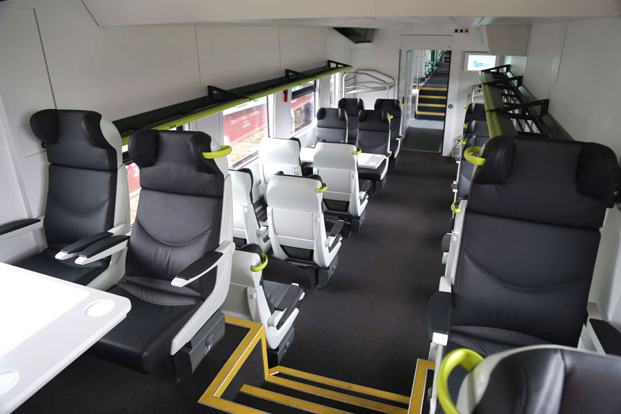 БелЖД получила новый импортный дизель-поезд с Wi-Fi и розетками