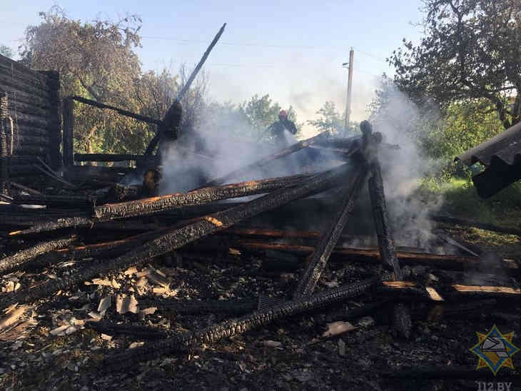 Пенсионерка погибла на пожаре в Толочинском районе