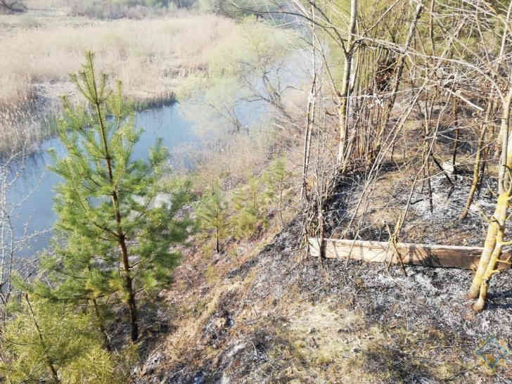 В Жлобинском районе рыбак получил ожоги, пытаясь самостоятельно потушить огонь