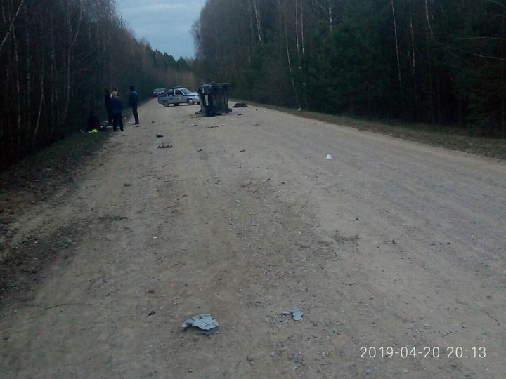 В Лидском районе несколько раз перевернулась Skoda: пассажирка погибла