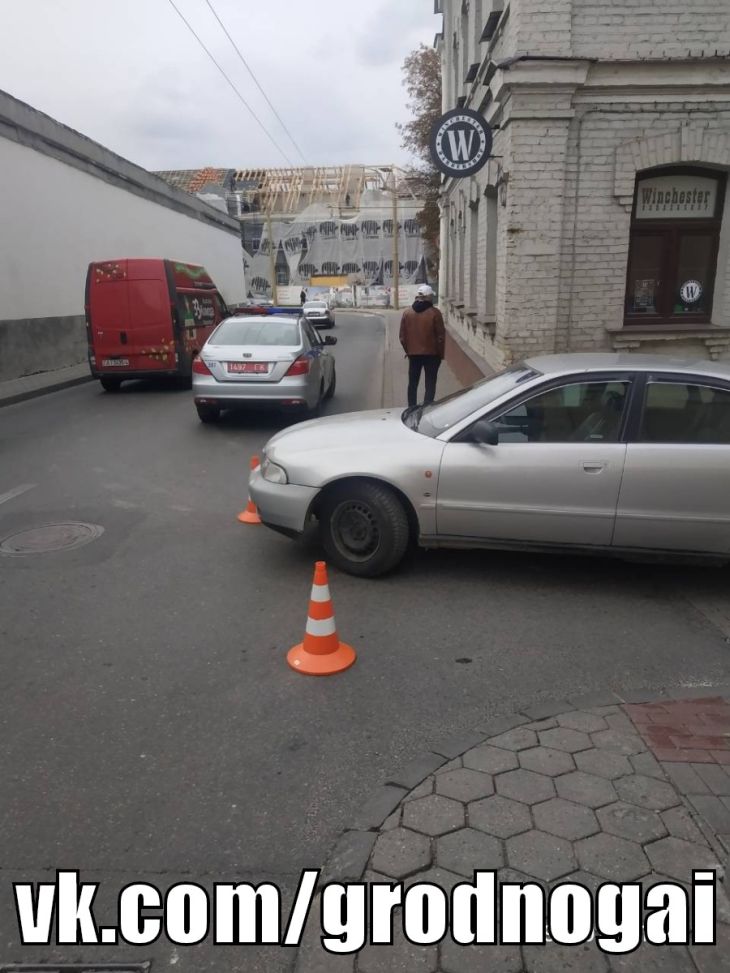 В Гродно водитель Audi сбил пешехода. У того - перелом ноги