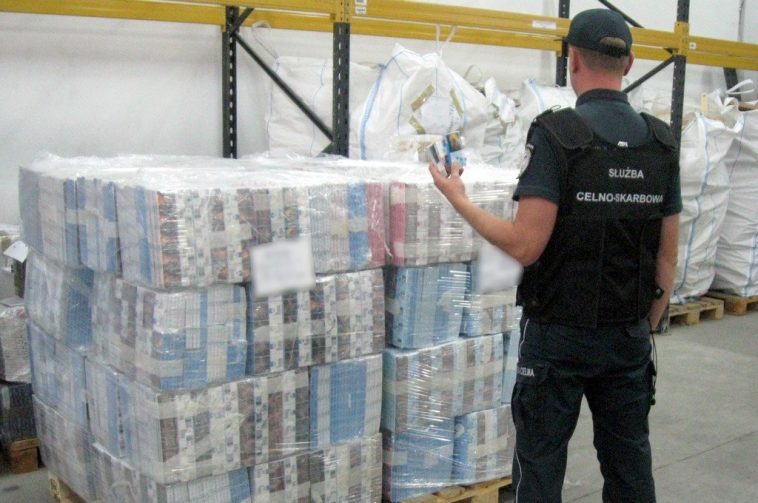 Белорусские сигареты на сумму более 100 тыс. долларов задержали в Польше