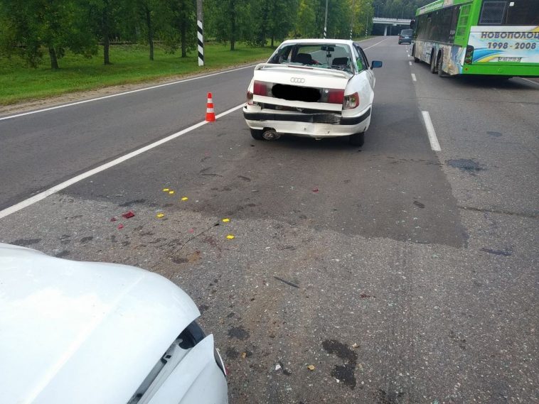  В Новополоцке водителя сбили, когда он доставал знак аварийной остановки