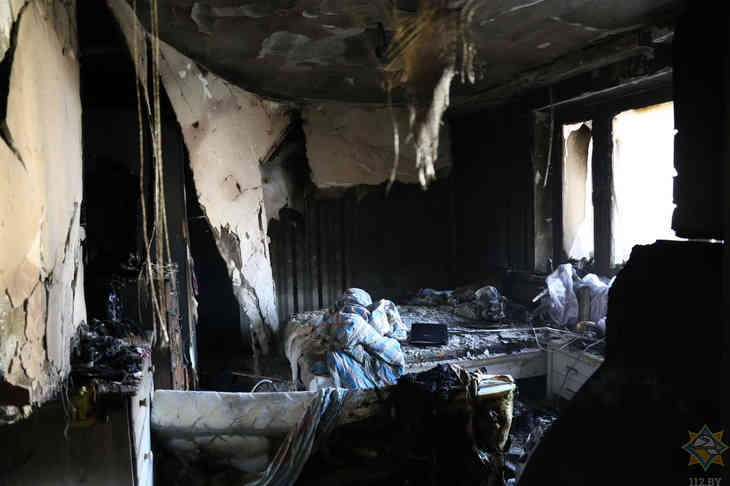 В Гродно из-за принтера загорелась квартира, внутри которой находился ребенок 
