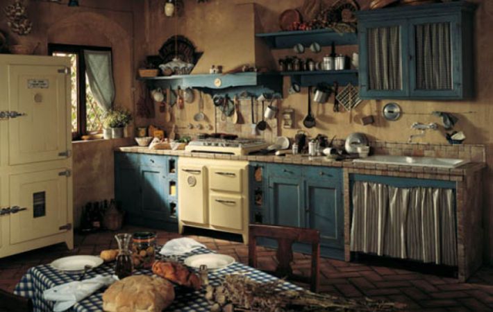 Дизайн кухонь в стиле рустик