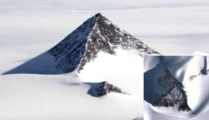 На картах Google из-за загадочной пирамиды «исчезла» вся Антарктида