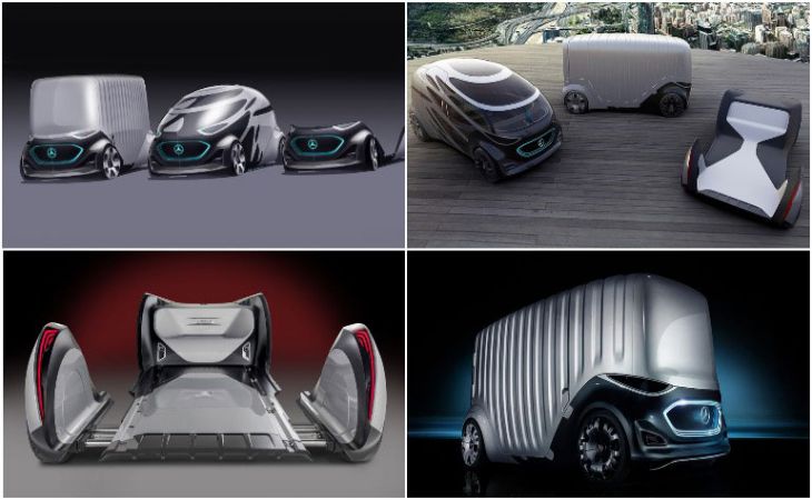 Компания Mercedes-Benz представила беспилотник будущего