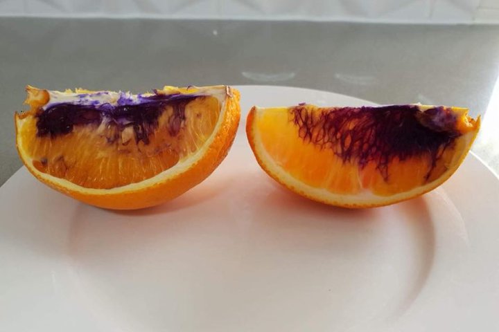 Химики раскрыли тайну фиолетового апельсина