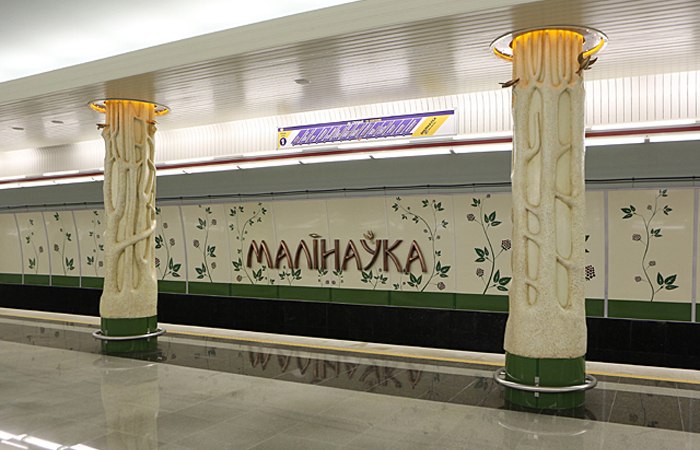 На станции метро «Малиновка» один из пассажиров упал на рельсы