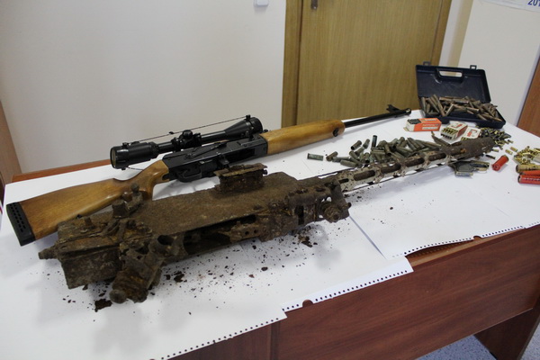 Минчанин во время акции «Арсенал» сдал раритетный пулемет времен ВОВ