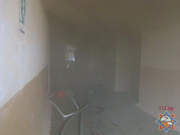 В Слониме в школе произошёл пожар, пострадавших нет