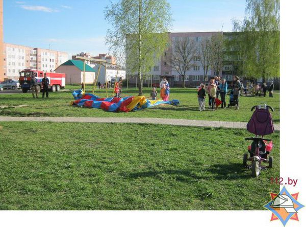 Владелец батута, опрокинутого ветром в Горках, задержан