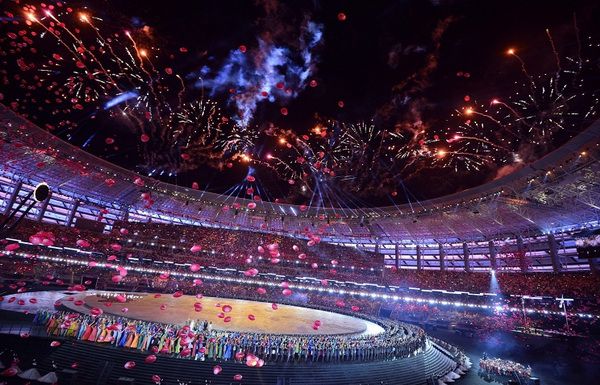 Церемония открытия первых Европейских игр завершилась в Баку