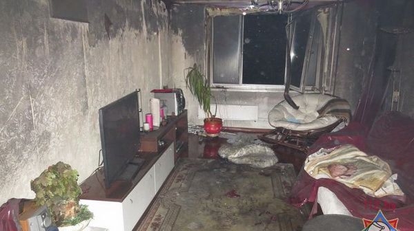 На пожаре в Минске эвакуировали 32 человека, в том числе 5 детей