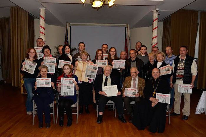 Белорусы Америки отметили 65-летие выхода газеты «Беларус»