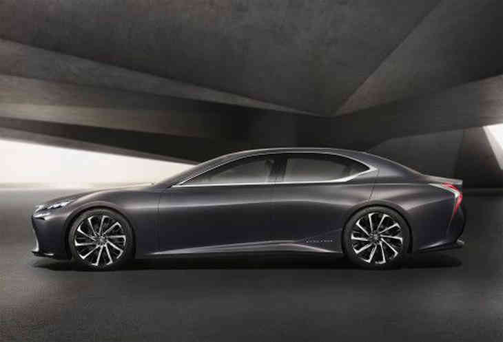 Lexus представил предвестника нового седана LS
