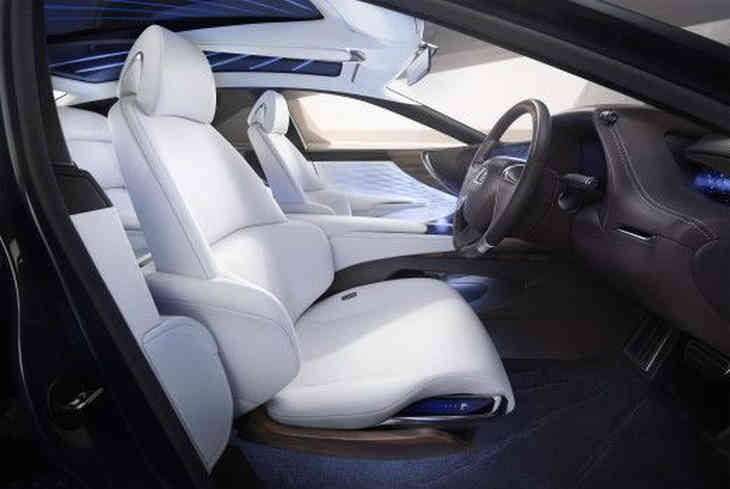 Lexus представил предвестника нового седана LS