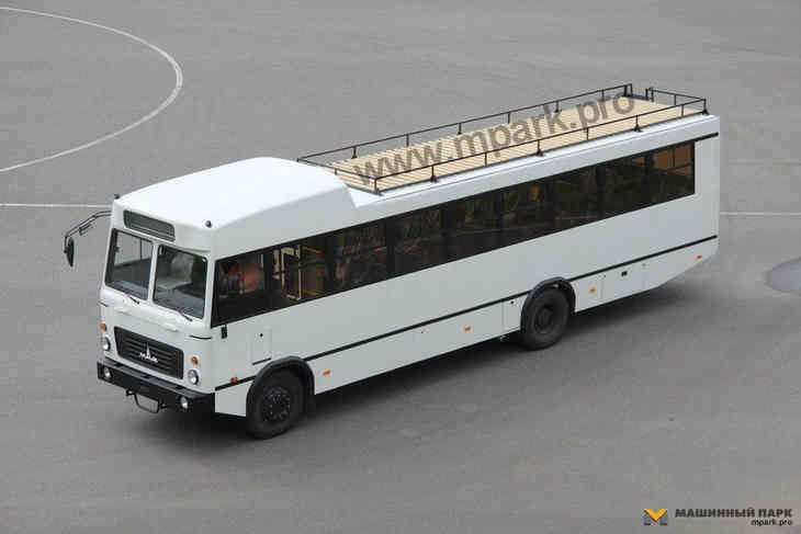 МАЗ выпустил необычный автобус для африканских стран