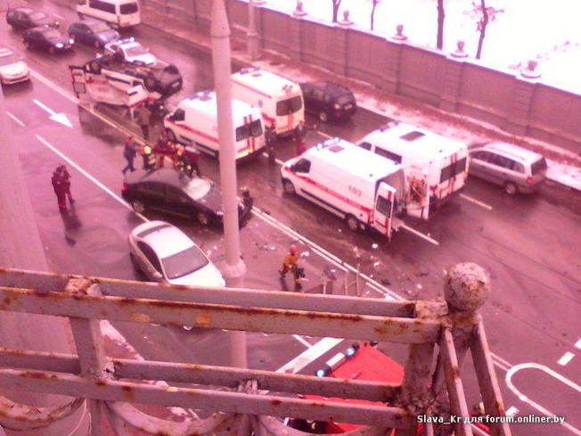 В Минске произошло ДТП с участием скорой, пострадали 3 человека