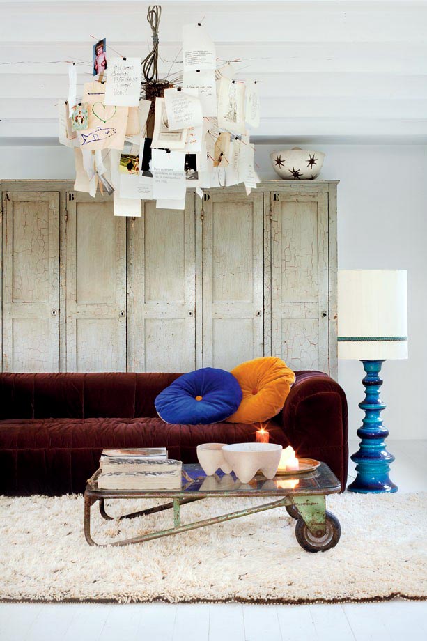 Невероятный интерьер дома с винтажной мебелью (ФОТО)