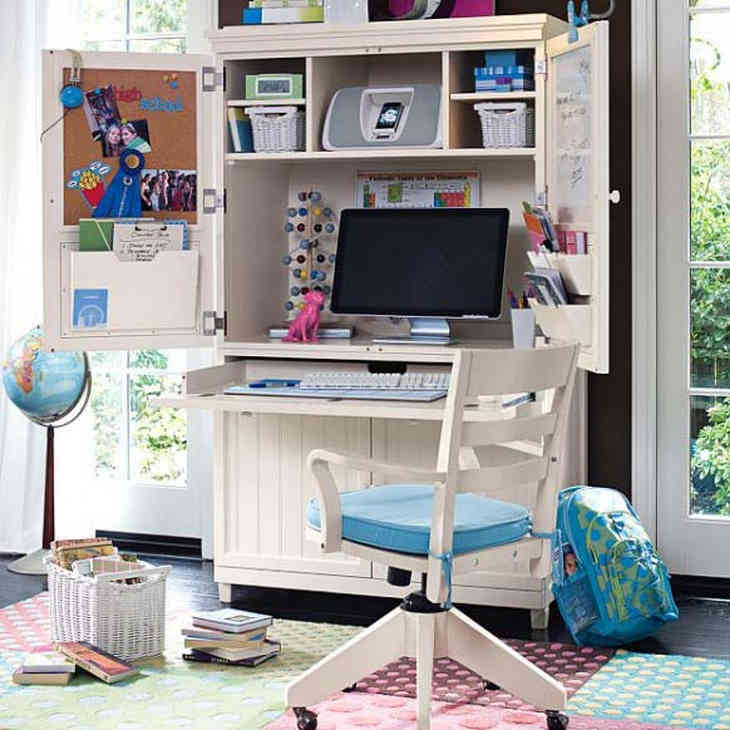 Как оформить рабочее пространство в детской комнате (ФОТО)