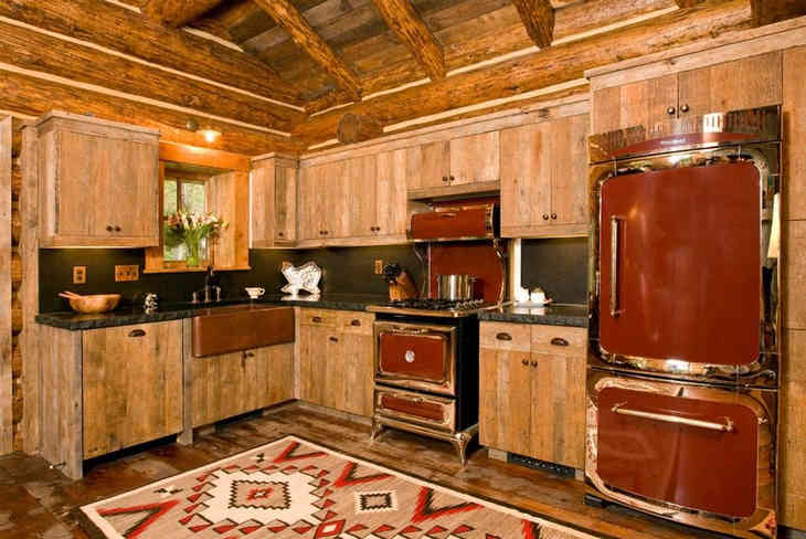 Кухня в деревенском стиле (ФОТО)