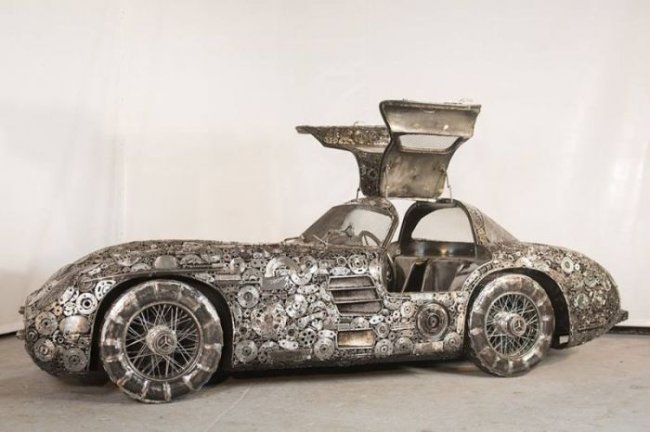 Автомобили, изготовленные из металла (ФОТО)