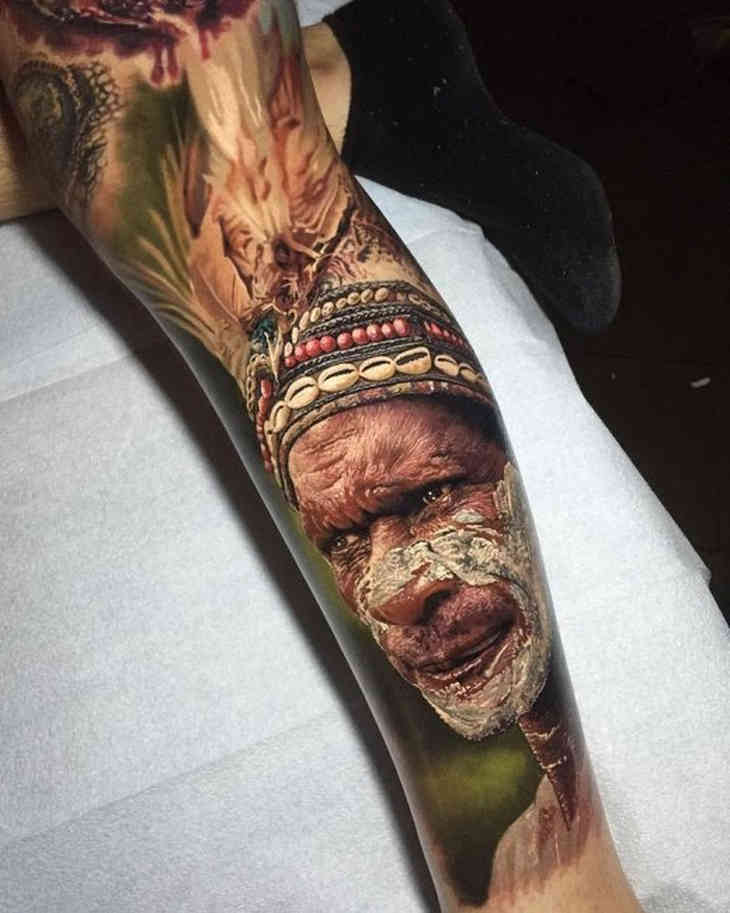 Гиперреалистичные татуировки от Стива Бутчера (ФОТО)