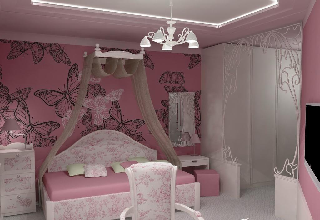 Дизайн спален в романтическом стиле