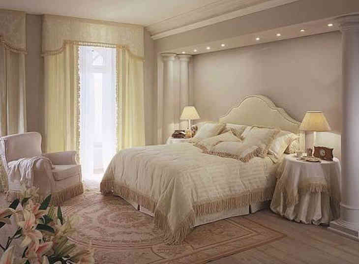 Дизайн спален в романтическом стиле