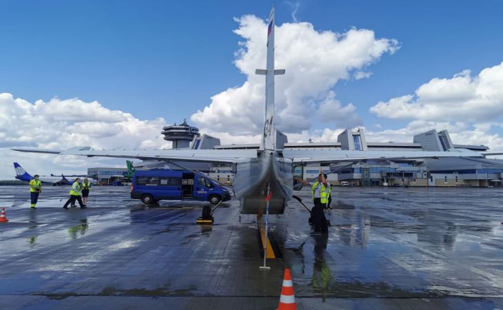 В аэропорту «Минск» появились «авиамаршрутки». Посмотрите, как они выглядят