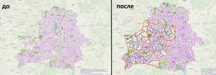 Впервые за много лет: В Беларуси официально изменили границы областей