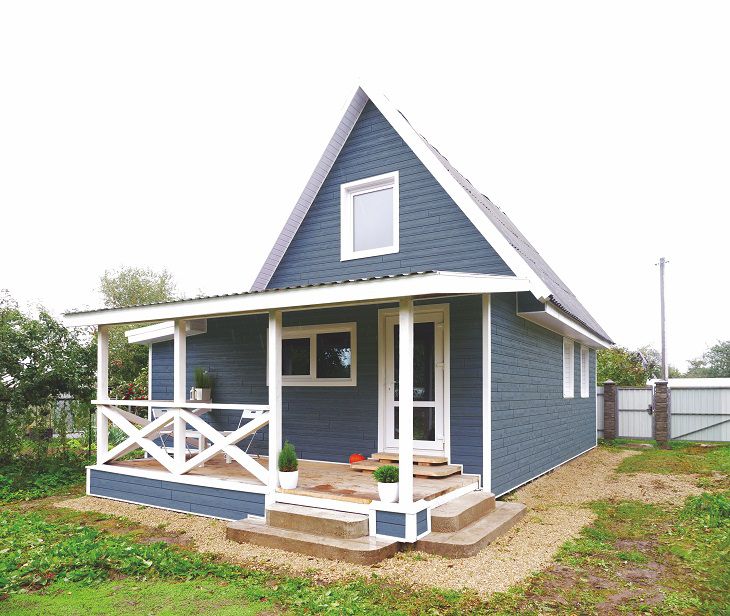 цвет фасада для дома