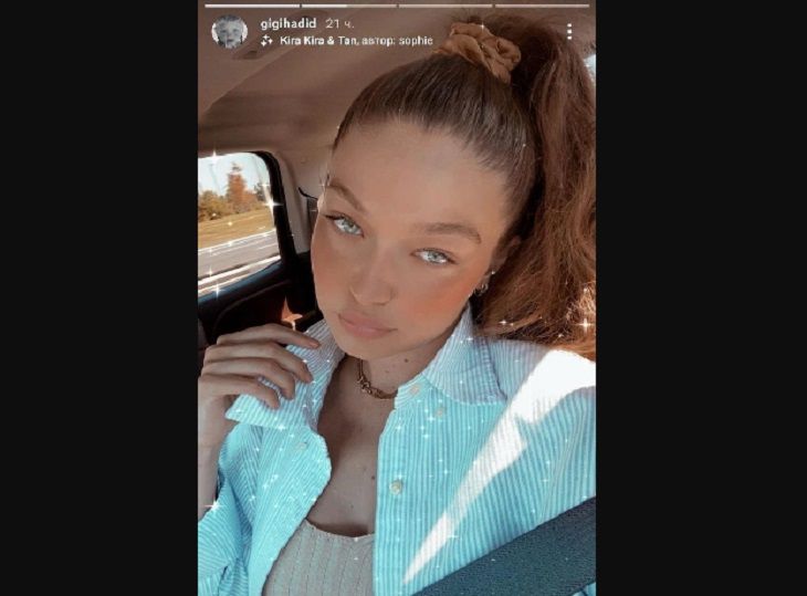 Больше не блондинка: беременная Джиджи Хадид перекрасила волосы