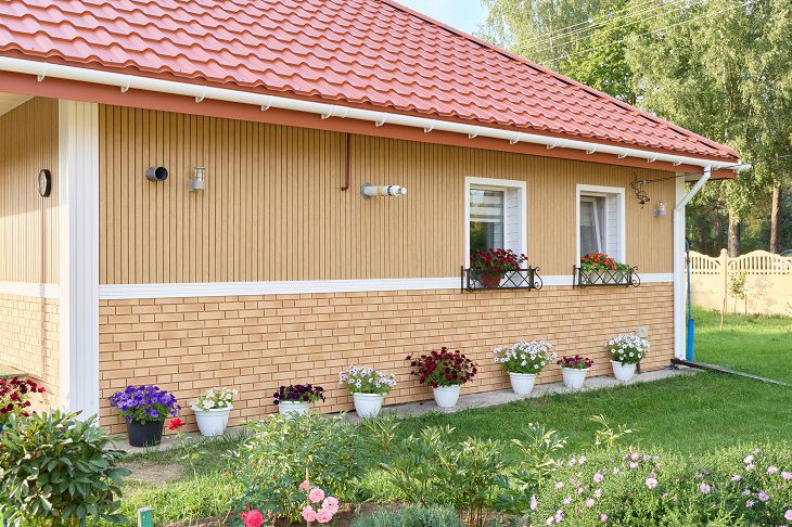 цвет фасада для дома