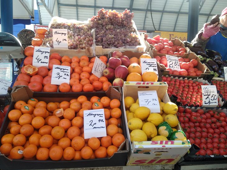 Цены фруктов в бф