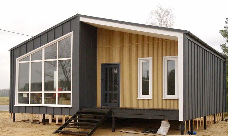 цвет фасада для дома