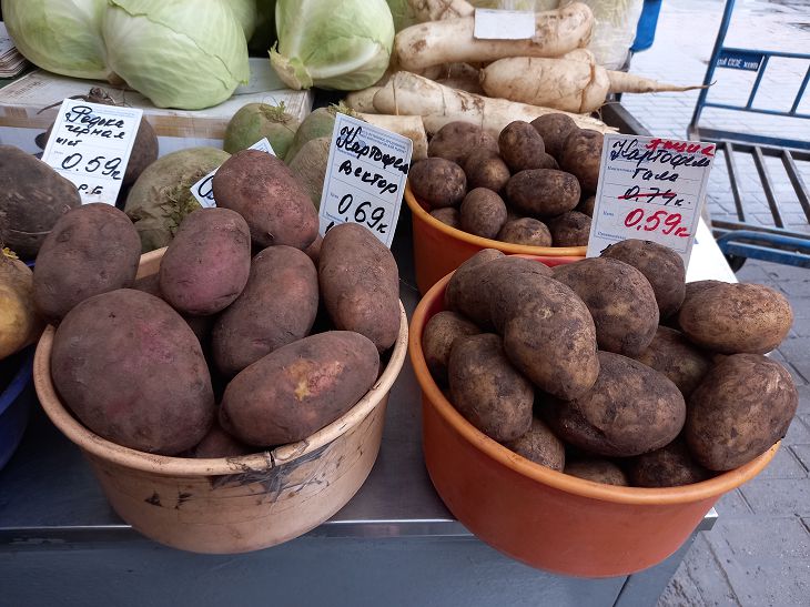 картофель рубли