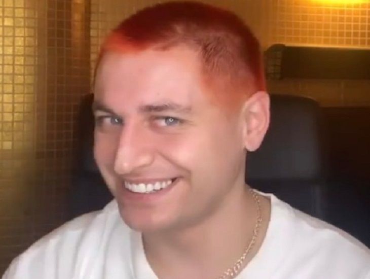 Возлюбленный Бузовой Манукян покрасил волосы в рыжий цвет