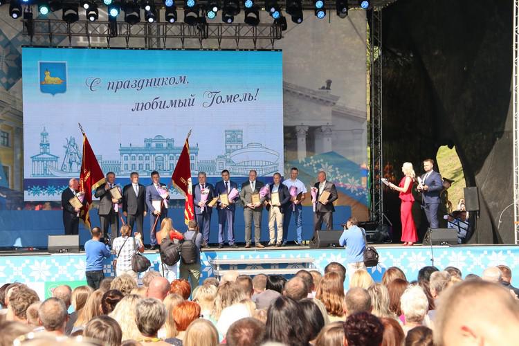 Смотрите, как жители Гомеля сегодня празднуют День города