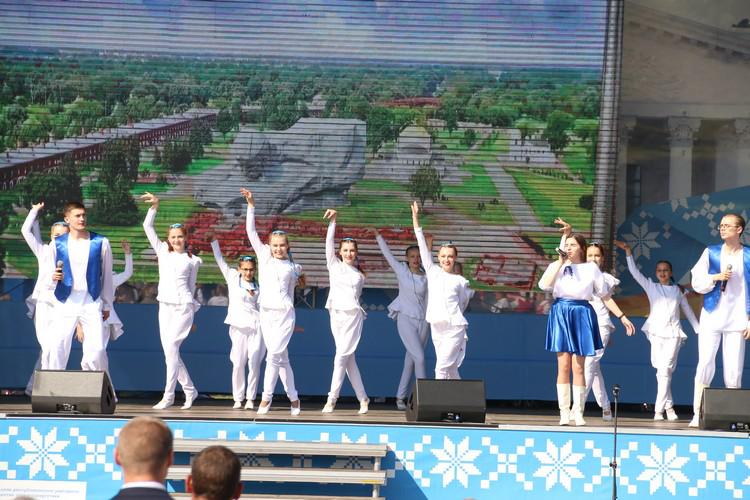 Смотрите, как жители Гомеля сегодня празднуют День города